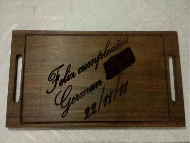 Trabajo de CNC en madera