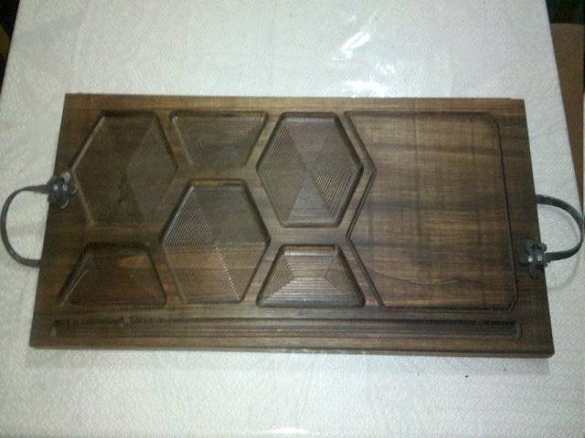 Trabajo de CNC en madera