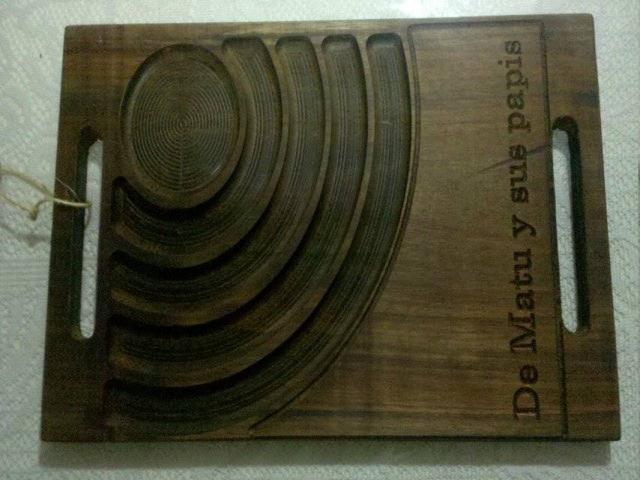 Trabajo de CNC en madera