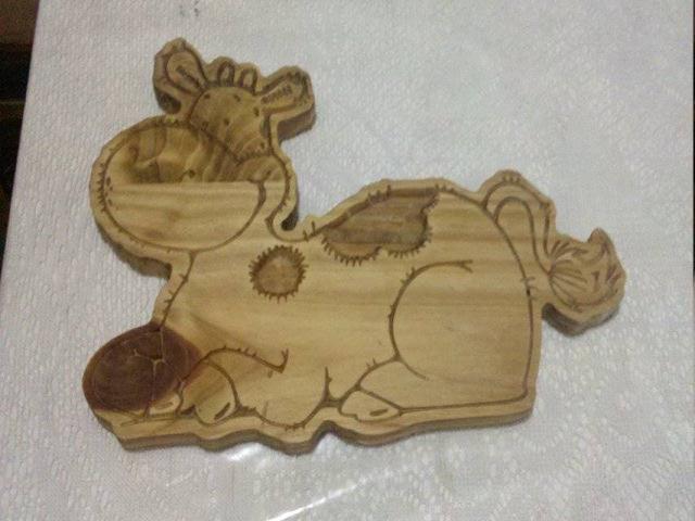 Trabajo de CNC en madera